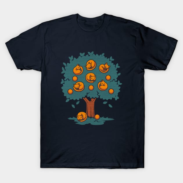 Orange Cat by Tobe Fonseca T-Shirt by Tobe_Fonseca